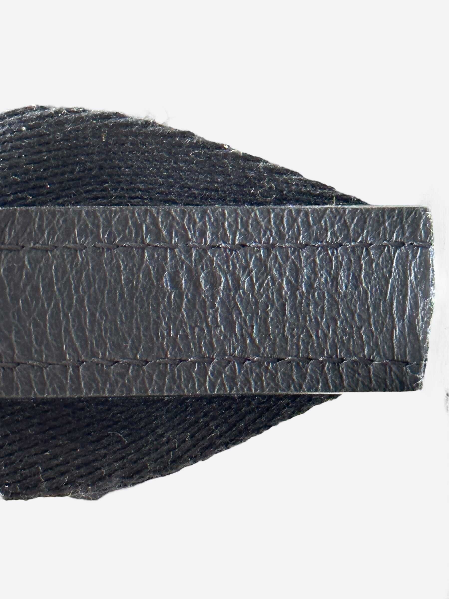 Goyard Jet Black Large Capetin Messenger Bag
