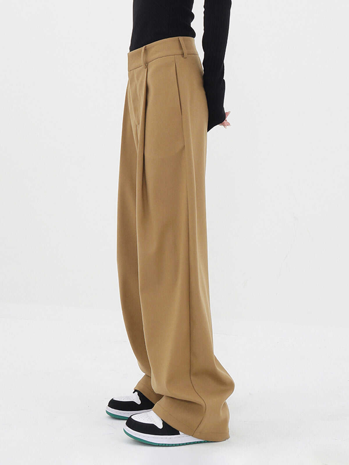 Basic Baggy Wide Leg Pants