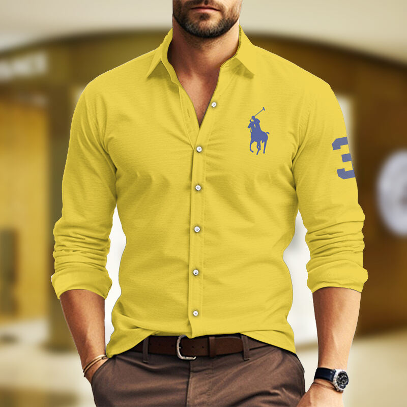 New Arrival Luxury Button Shirt For Men Hot-NG24080255