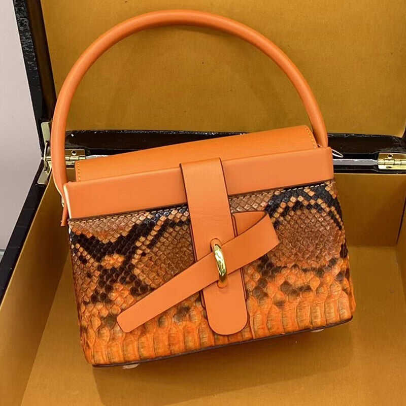 Top grain leather shoulder bag cowhide crossbody bag