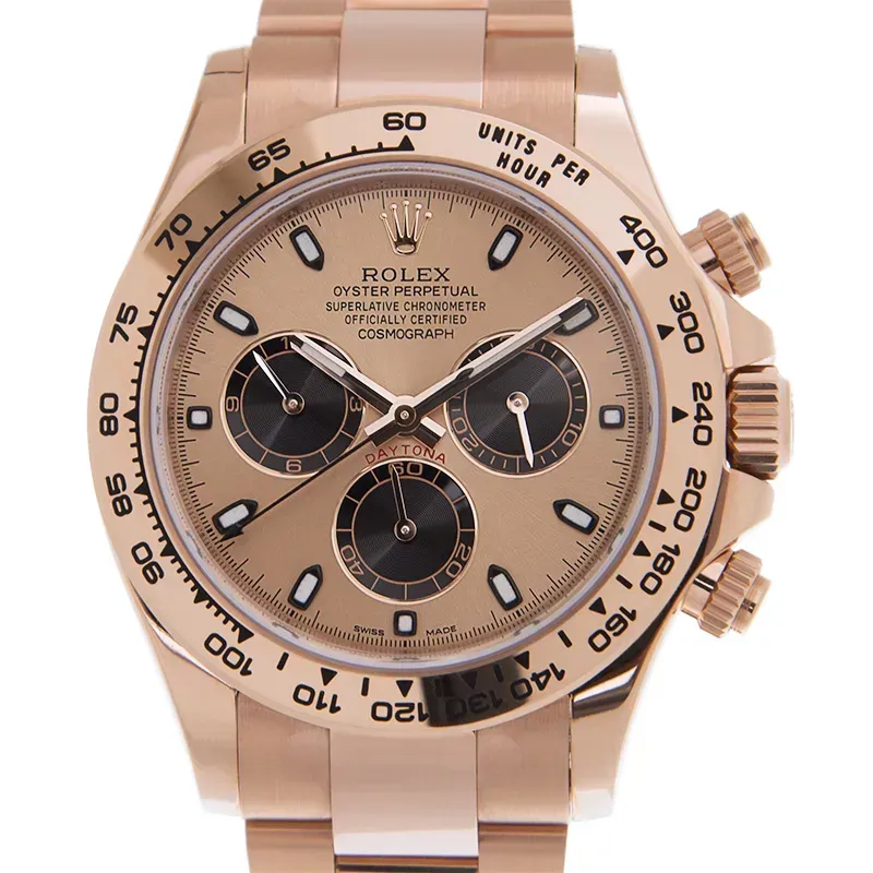 Rolex Cosmograph Daytona 116505 40mm Steel and Ros Gold Dial