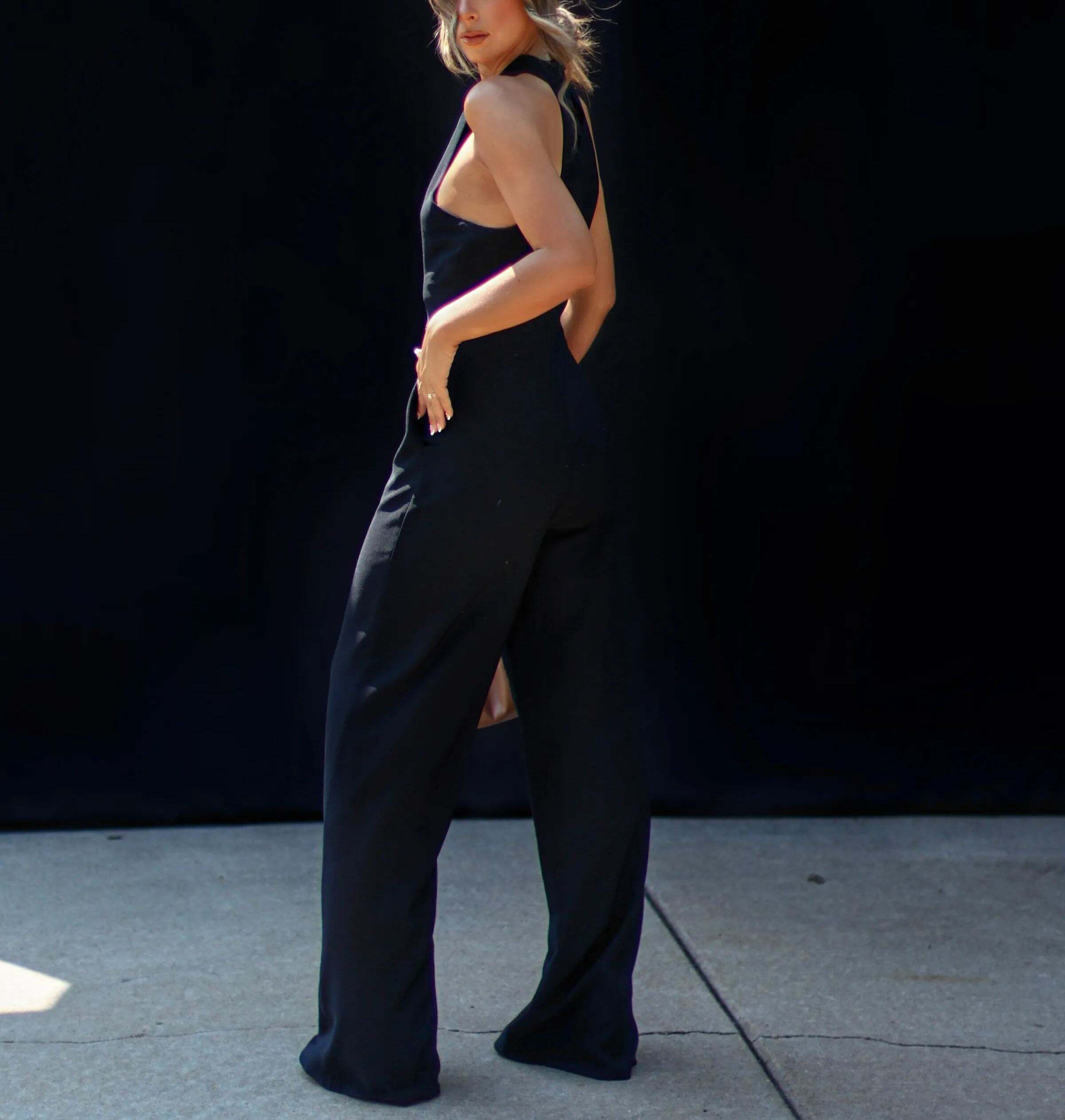 Halter Neck Jumpsuit
