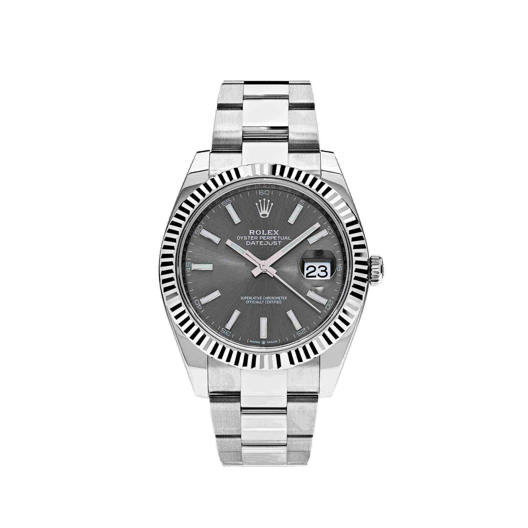Rolex Datejust 126334 Stainless Steel Slate Dial Oyster