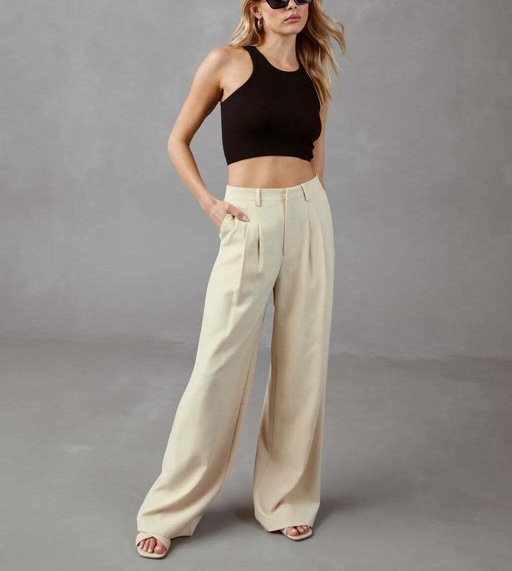 Black Ribbed Crop Tank
