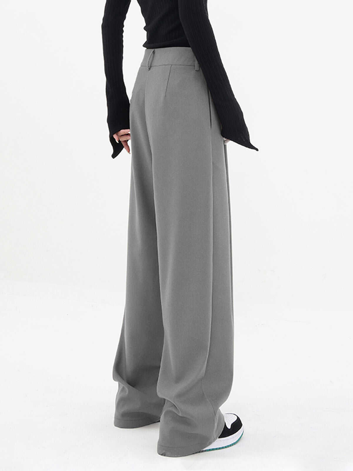 Basic Baggy Wide Leg Pants